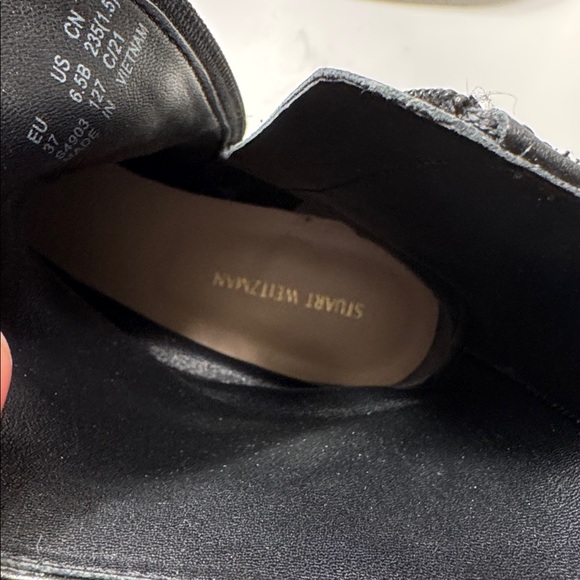Stuart Weitzmann black ankle boots - Size US 6 - Picture 8 of 10